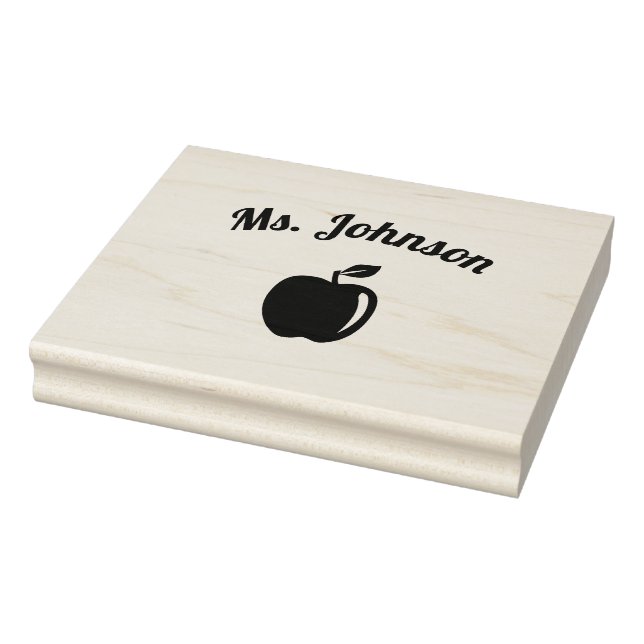 Custom Teacher Name Rubber Stamp (Stamp)