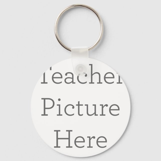 Metal Circle Keychain, 2" (Front)