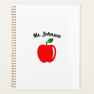 Custom Teacher Planner