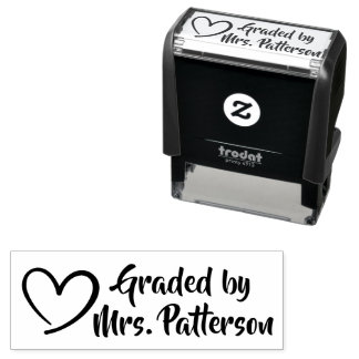 Custom Teacher  Self-inking Stamp