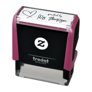 Custom Teacher Self-inking Stamp