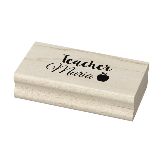Custom Teacher Stamp Personalise it with you name (Stamp)