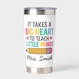 Custom Teacher Tumbler, Personalised Teacher  Insulated Tumbler