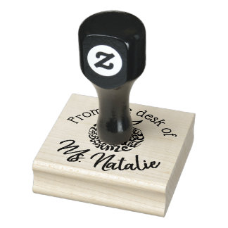 Custom Teachers Stamp! From the desk of... Rubber Stamp