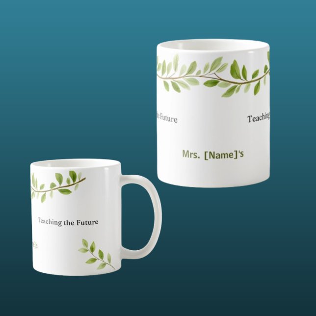 Custom Teaching the Future Preschool Teacher  Coffee Mug (Creator Uploaded)