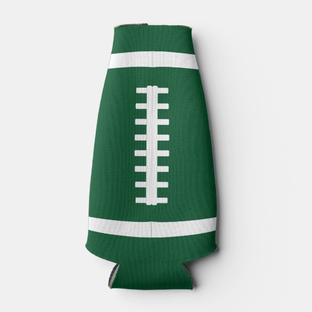 Custom Team Colour & Name Football Bottle Sleeve Bottle Cooler (Front)