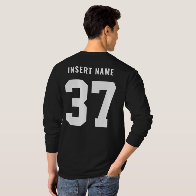 Custom Team Front & Back Sport  T-Shirt (Back Full)