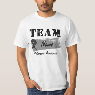 Custom Team Name - Melanoma T-Shirt