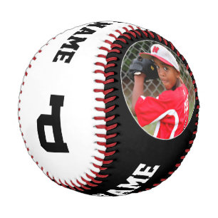 Custom Team Name, Player, Jersey Number and Photo Baseball
