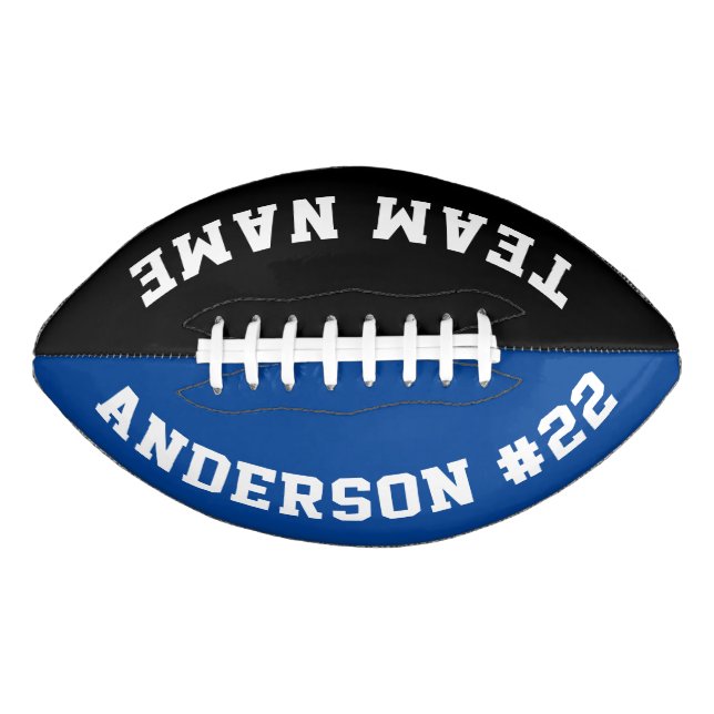 Custom Team Name, Player Name and Number American Football (Front)