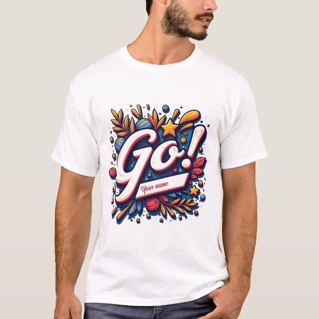Custom Team Pride Mascot Tee (Front)