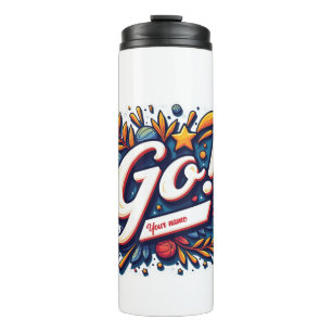 Custom Team Pride Mascot Thermal Tumbler