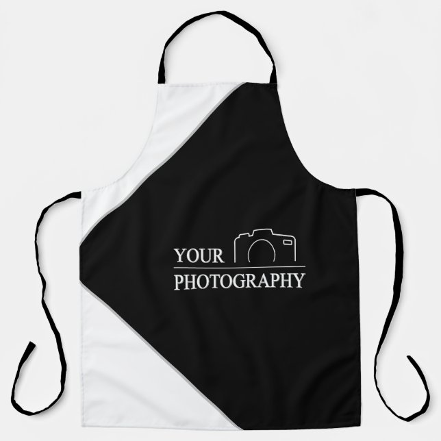 Custom Template Business Company Create Your Own Apron (Front)