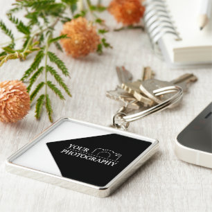 Custom Template Business Company Create Your Own Key Ring