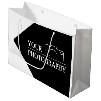 Custom Template Business Company Create Your Own Large Gift Bag