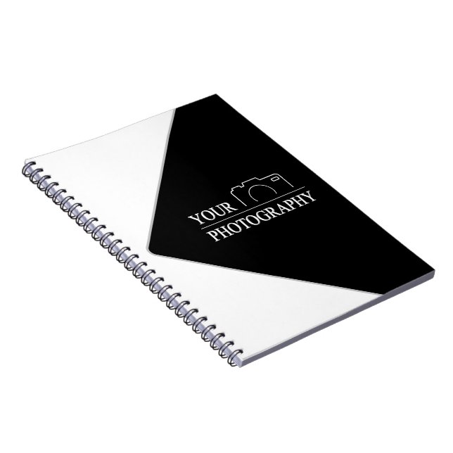 Custom Template Business Company Create Your Own Notebook (Right Side)
