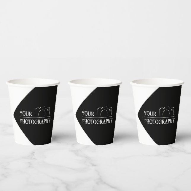 Custom Template Business Company Create Your Own Paper Cups (Multi)
