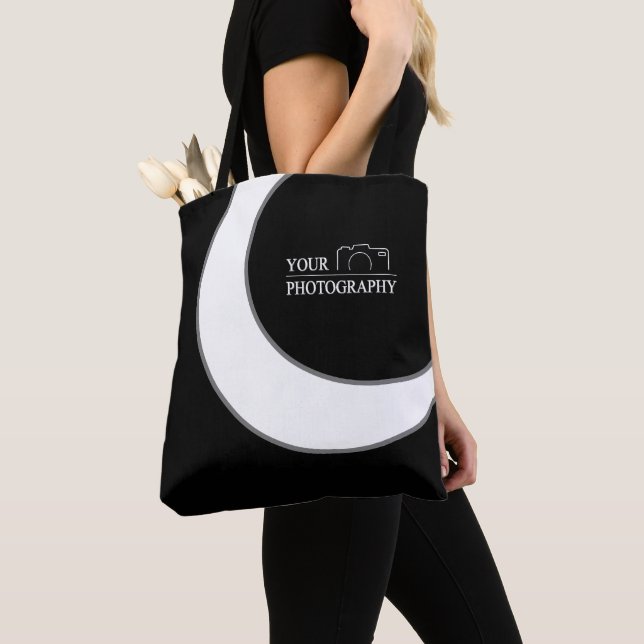 Custom Template Business Company Create Your Own Tote Bag (Close Up)