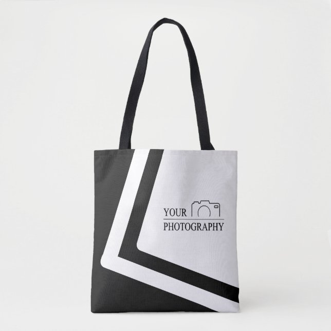 Custom Template Business Company Create Your Own Tote Bag (Front)