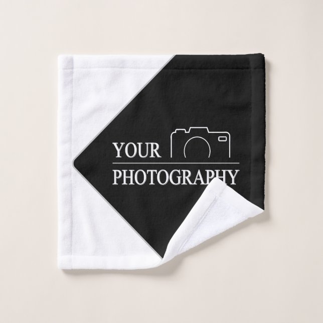 Custom Template Business Company Create Your Own Wash Cloth (Wash Cloth)