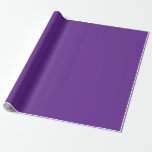 Custom Template Solid Colour Royal Purple Gift Wrapping Paper<br><div class="desc">Custom Modern Elegant Custom Royal Purple Solid Colour Blank Template Crafts & Party Supplies Gift Wrapping Supplies / 30 inches x 6 feet Gift Wrapping Paper. Buy / Order Wrapping Papers Online Shop.</div>