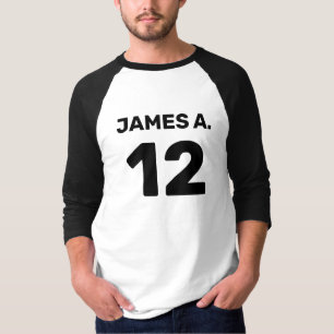 Custom template team attire (front & back design) T-Shirt