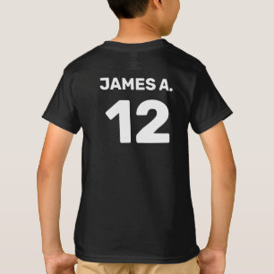 Custom template team attire (front & back design) T-Shirt