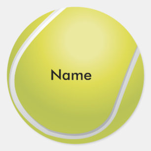 Custom Tennis Ball Stickers