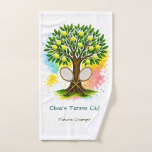 Custom Tennis Club Future Champion Sports Hand Tow
