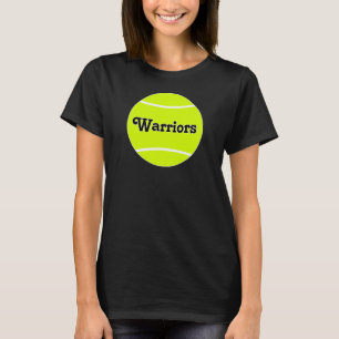 Custom Tennis Team Name or Text Women's  T-Shirt