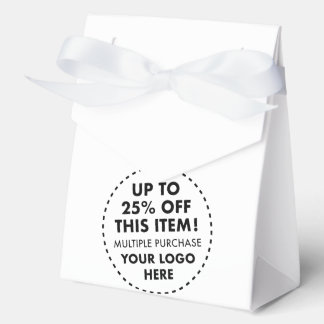 Custom Tent Favour Boxes 25% OFF Bulk Buy Discount