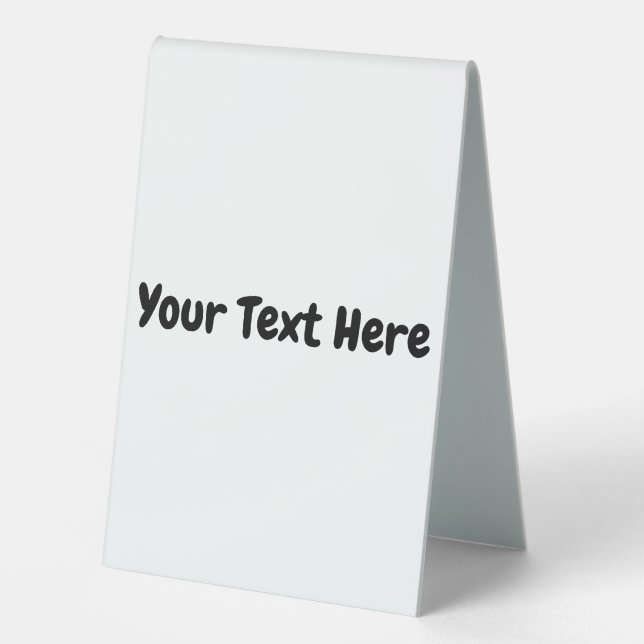 Custom Text  (Front)