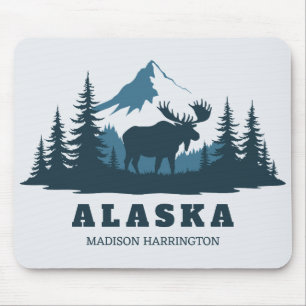 Custom Text ALASKA Mouse Mat