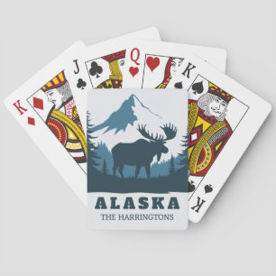 Custom Text ALASKA Playing Cards