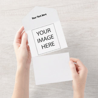 Custom Text  All In One Invitation