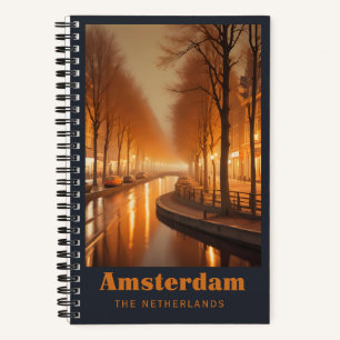 Custom Text Amsterdam Notebook