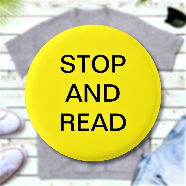 Custom Text And Colour Pinback Button (Creator Uploaded)