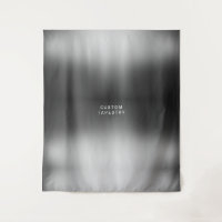 Custom text and image simple silver grey wedding
