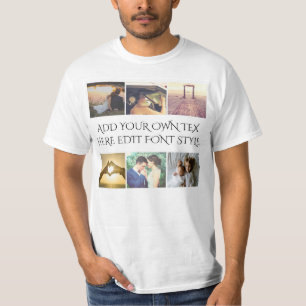 custom text and images T-Shirt