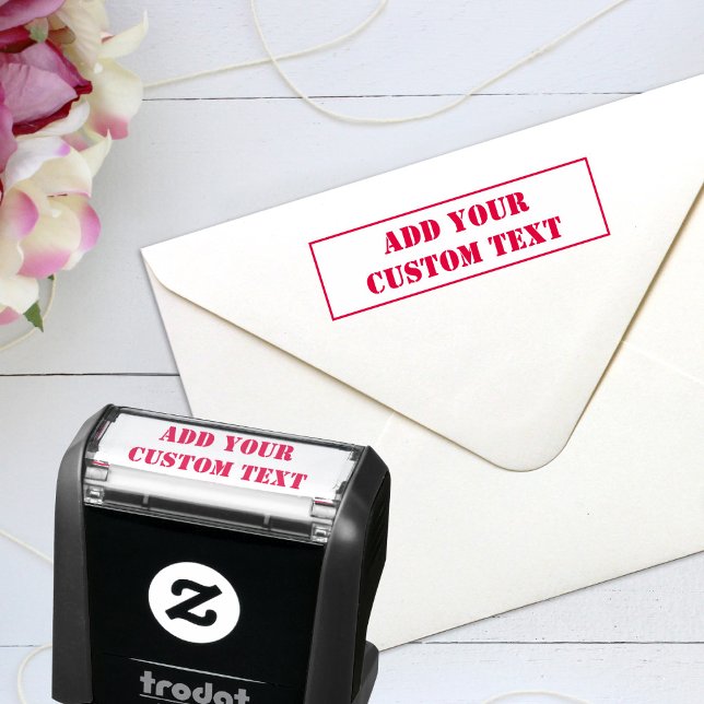 Custom Text And Ink Colour Self-inking Stamp (Creator Uploaded)