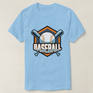 Custom Text Baseball T-Shirt