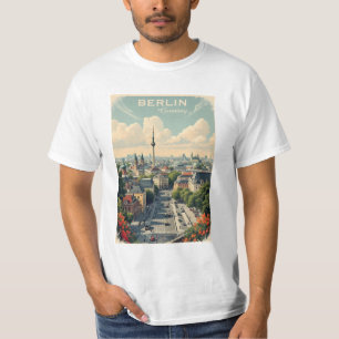 Custom Text Berlin, Germany T-Shirt
