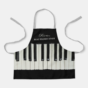 Custom Text Best Pianist Ever Add Name Musician Apron