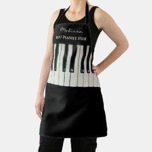 Custom Text Best Pianist Ever Add Name Musician Apron