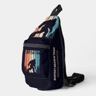 Custom Text Bigfoot Sling Bag