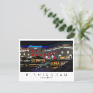 Custom text,  Birmingham, UK Postcard