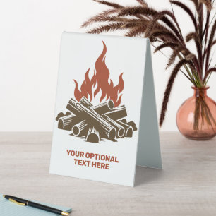 Custom Text Camping