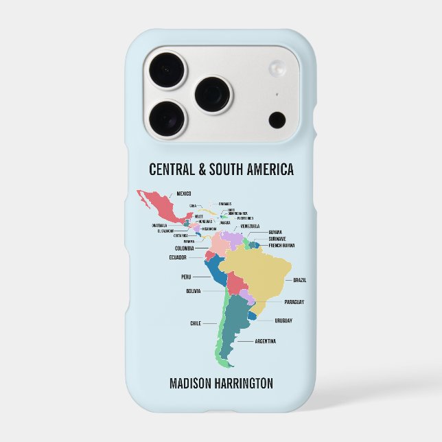 Custom Text Central & South America (Back)