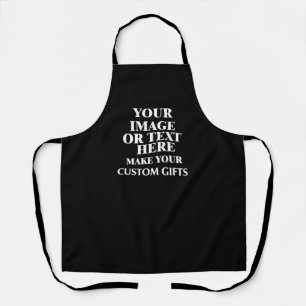Custom Text Chef Apron - Create Your Own Gift