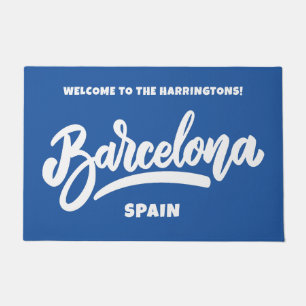 Custom Text & Colour Barcelona Doormat